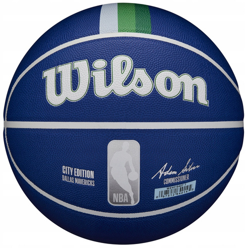 Piłka do koszykówki Wilson NBA Collector Dallas Mavericks Ball WZ4016407ID