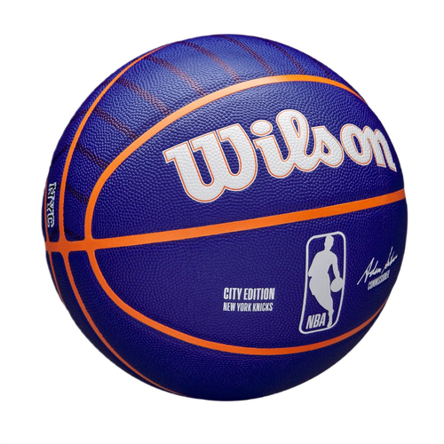 Piłka do koszykówki Wilson NBA New York Knicks Team Collector - WZ4024120XB