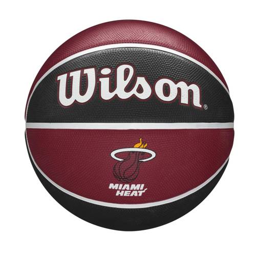 Piłka do koszykówki Wilson NBA Team Miami Heat Outdoor - WTB1300MIA