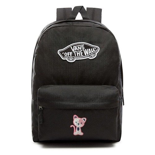 Plecak VANS Realm Backpack Custom Pink Cat - VN0A3UI6BLK 