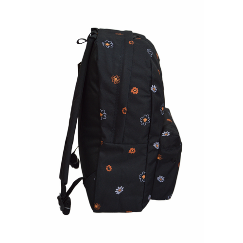 Plecak szkolny miejski Vans Old Skool Classic Backpack Black Kwiatki VN000H4YCYW1 + Worek Vans