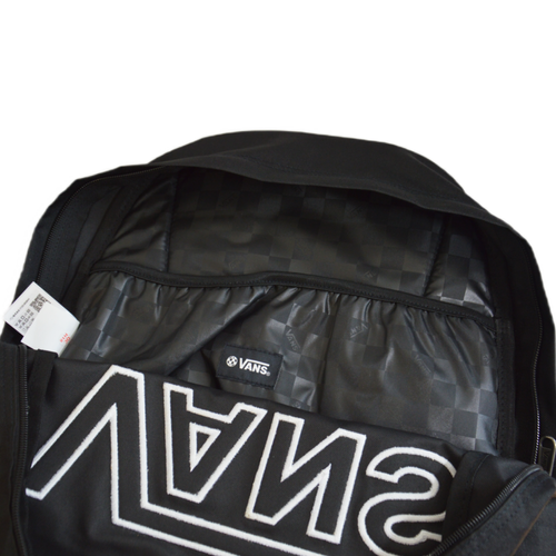 Plecak szkolny miejski Vans Old Skool Drop V Backpack Black VN000H4ZBLK1 + Custom Czaszka