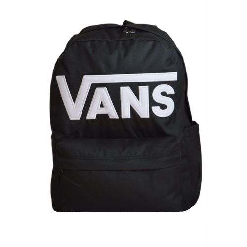 Plecak szkolny miejski Vans Old Skool Drop V Backpack Black VN000H4ZBLK1 + Custom Czterolistna Koniczyna