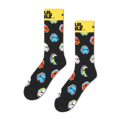 Skarpetki wysokie 6-pack zestaw świąteczny Happy Socks x Star Wars - P002889