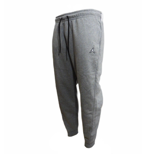 Spodnie koszykarskie dresy Air Jordan Brooklyn Essential Fleece Szare - DQ7340-091