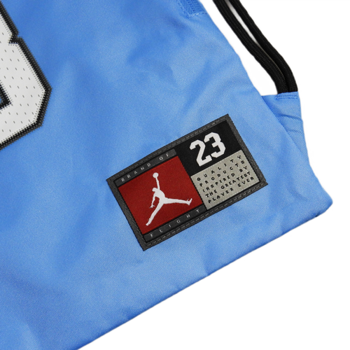 Worek szkolny gimnastyczny Air Jordan 23 Jersey Gym Sack University Blue - 9A0757-B9F