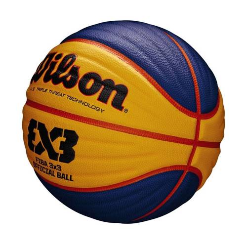 Zestaw Piłka do koszykówki Wilson Official 3x3 FIBA Game + Dryblerki Basketo