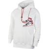 Bluza z kapturem Air Jordan Jumpman Holiday biała - CT3457-100