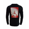 Bluzka z długim rękawem Air Jordan Brand Men's Long-Sleeve T-Shirt Black/Gym Red - FN5976-010