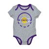 Body dziecięce dla niemowląt  NBA Los Angeles Lakers 3PAK- EZ2I1BBMK-LAK