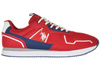 Buty męskie sportowe Sneakersy U.S. Polo Assn. - NOBIL004-RED-DBL01