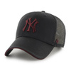 Czapka z daszkiem 47 Brand MLB New York Yankees Dagwood trucker czarna