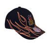 Czapka z daszkiem Mitchell & Ness NBA Milwaukee Bucks Flamez Strapback - 6LUXMM20018 CBUBLCK