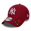 Czapka z daszkiem New Era 9FORTY MLB New York Yankees Custom Rose - 80636012