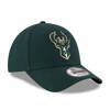 Czapka z daszkiem New Era 9FORTY NBA Milwaukee Bucks Zielona - 11405602