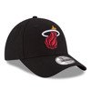 Czapka z daszkiem New Era 9FORTY NBA The League  Miami Heat Czarna - 11405603