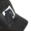 Czapka z daszkiem skórzana Goorin Bros. Panther Truth Will Prevail Trucker - 101-0846-BLACK-O/S