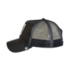 Czapka z daszkiem skórzana Goorin Bros. Panther Truth Will Prevail Trucker - 101-0846-BLACK-O/S