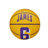 Mini piłka do koszykówki Wilson NBA LeBron James Los Angeles Lakers - WZ4007201XB