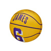 Mini piłka do koszykówki Wilson NBA LeBron James Los Angeles Lakers - WZ4007201XB