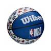 Piłka do koszykówki Wilson NBA All Teams Outdoor - WTB1301XBNBA + Pompka