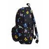 Plecak szkolny miejski Vans Old Skool Classic Backpack Black Kwiaty - VN000H4YDAJ